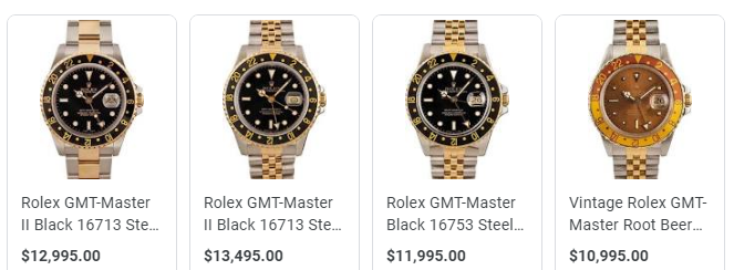  Rolex GMT-Master II watches